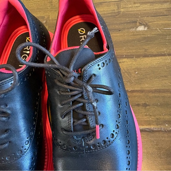Cole Haan x Staple Pigeon Original Grand Wingtip Oxford Black Pink Mens 11 1/2 main image 5